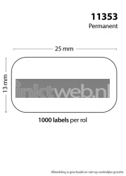 FLWR Dymo 11353 wit - Afbeelding 3