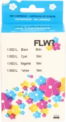 FLWR HP 932XL/933XL Multipack zwart en kleur