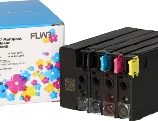 FLWR HP 937e Multipack zwart en kleur