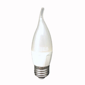 Led warm wit kaars puntig