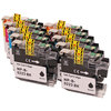 Brother LC123 inkt cartridge multipack zwart + kleur – ABC huismerk - Afbeelding 2