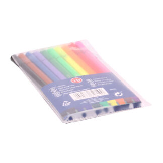 Fineliners, 10 stuk, naargelang in een zaak