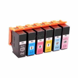 Epson T3791-3796 inkt cartridge multipack zwart + kleur – ABC huismerk