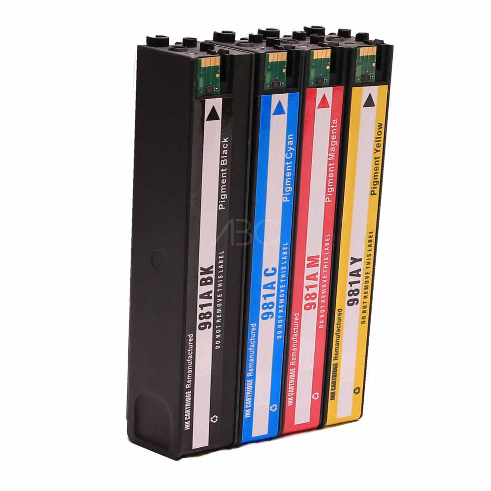 HP 981X inkt cartridge multipack zwart + kleur – ABC huismerk