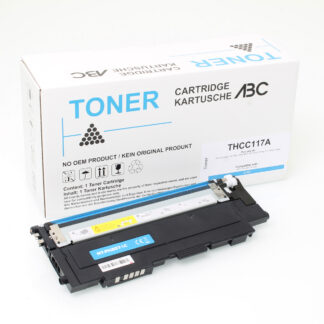 HP 117A (W2071A) toner cyaan – 700 pagina's – ABC huismerk