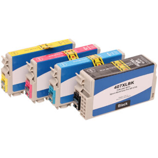 Epson 407 inkt cartridge multipack zwart + kleur – ABC huismerk