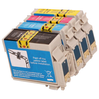 Epson T1301-T1304 inkt cartridge multipack zwart + kleur – ABC huismerk