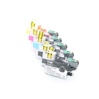 Brother LC421 inkt cartridge multipack zwart + kleur – ABC huismerk