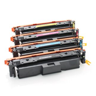 kompatibels Set 4x Toner (zonder chip) voor HP 220A Color Laserjet Pro