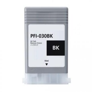 Canon PFI-030BK inkt cartridge zwart – 55 ml – ABC huismerk