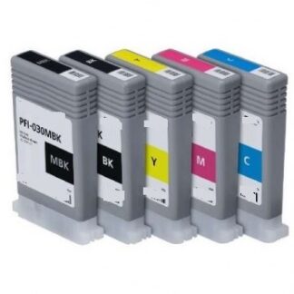 Canon PFI-030 inkt cartridge multipack zwart + kleur – ABC huismerk